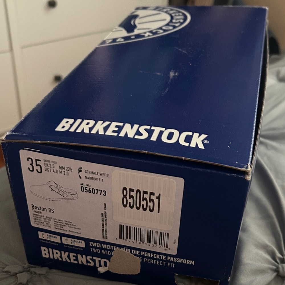 Birkenstock Boston Clogs in Taupe